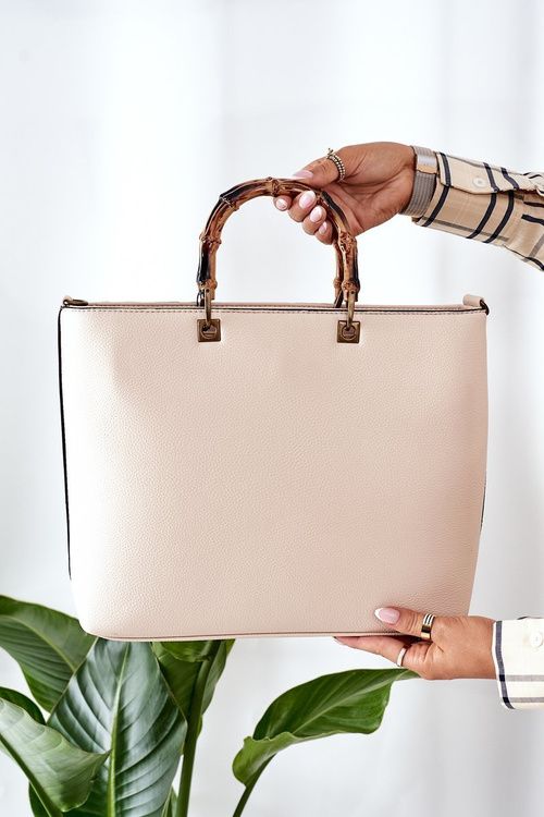 Kabelka Shopper NOBO L1560 Krémová