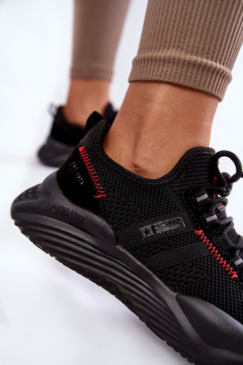 Dámske tenisky pamäťové penový systém Big Star KK274345 Čierna