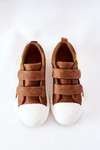 Dětské Tenisky Se Suchým Zipem Big Star II374017 Camel