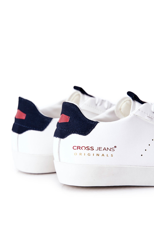 Pánské Tenisky Cross Jeans Bilé II1R4012C