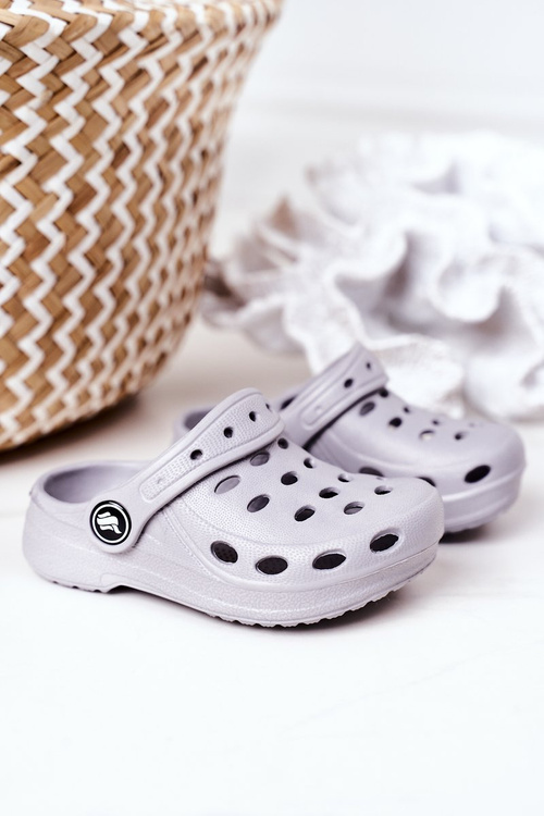 Dětské Nazouváky Pěnové Kroks Šedé Lucas