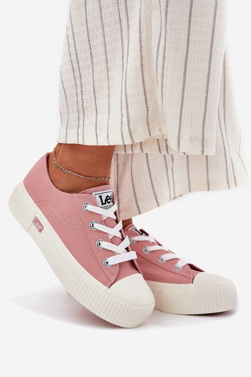 Dámske Tenisky Na Platforme Ružové LEE ISLA C WOMEN LOW 50251001