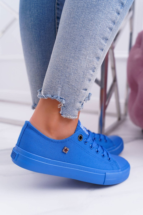 Dámska klasická nízka veľká hviezda AA274011 tenisky tmavo modrá