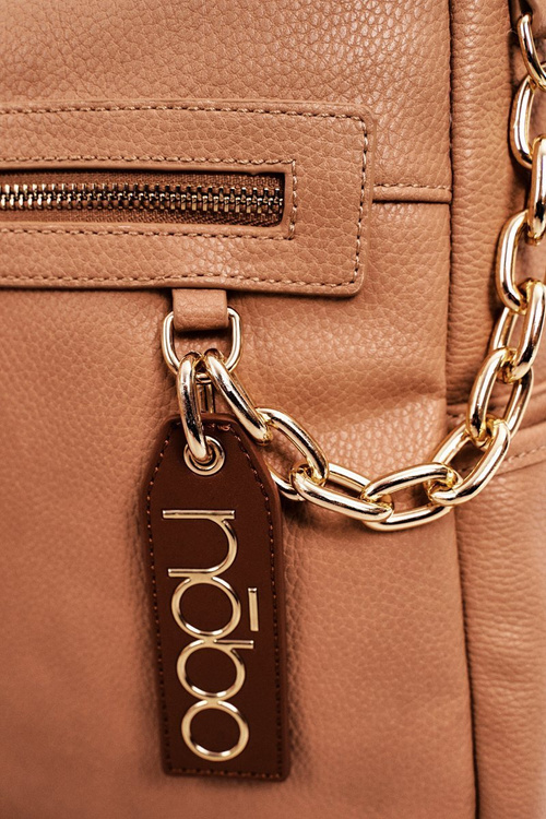 Dámska kožená batoh nobo nbag-k1800 béžová