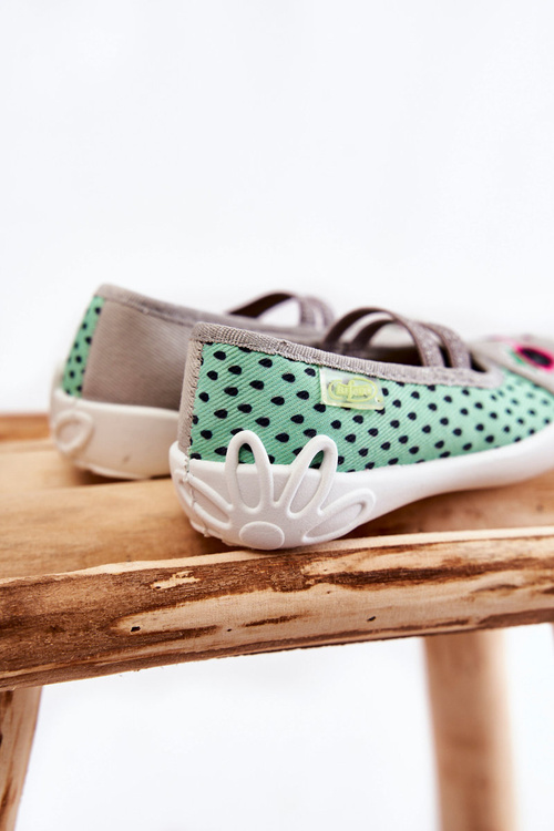 Ballerina Papcie Befado Kittek 116x304 Green-Gray