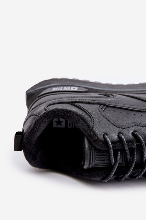 Zateplené Pánske Sneakers Big Star OO174675 HI-POLY SYSTEM Čierne