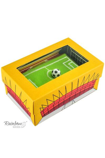 Duhové ponožky 1 pár ponožek pro fotbalové fanoušky