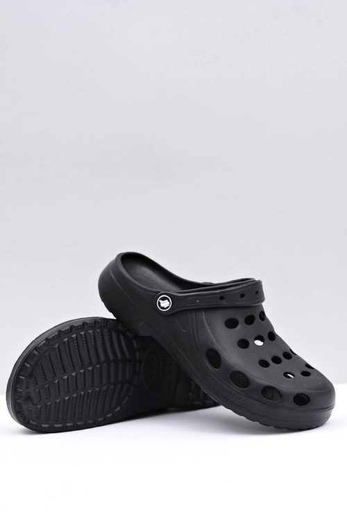 Pánske papuče čierne sandále Kroksy