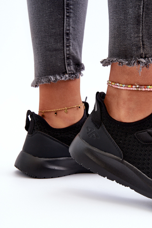 Dámské sportovní tenisky 4F 4FRSS24FLOWF055 Černé