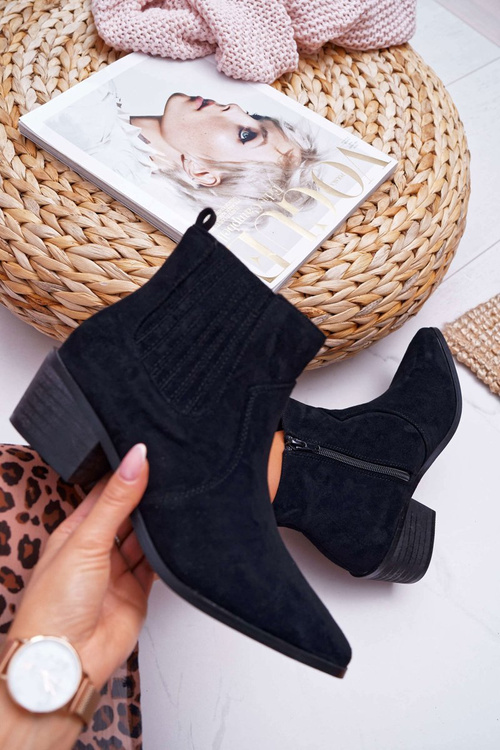 Dámské Kotníkové Boty černé Umberco