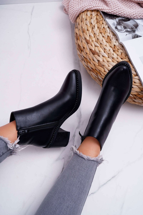 Dámske topánky na duo čierneho stĺpu