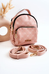 Dámsky kožený batoh NOBO L1341-C004 Pink