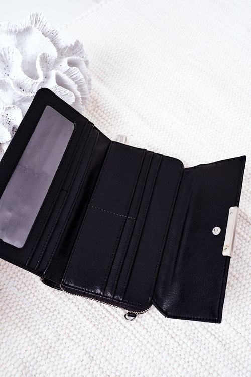 Velká Peněženka S Rukojetí Big Star HH674027 černá