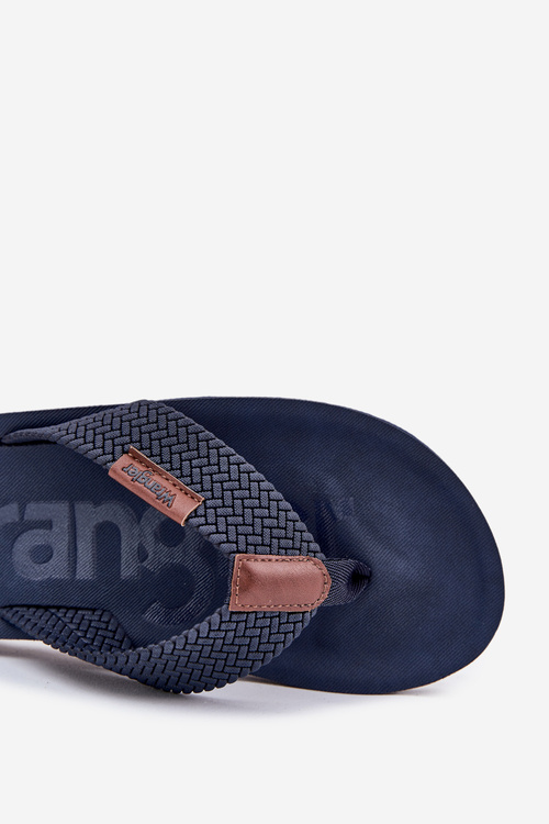 Pánské žabky WRANGLER ZANE FLIPFLOP MEN LOW 20251044.24H tmavě modré