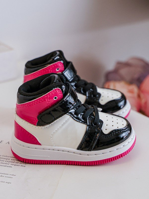 Detské športové topánky pre deti ružové a biele mlynár