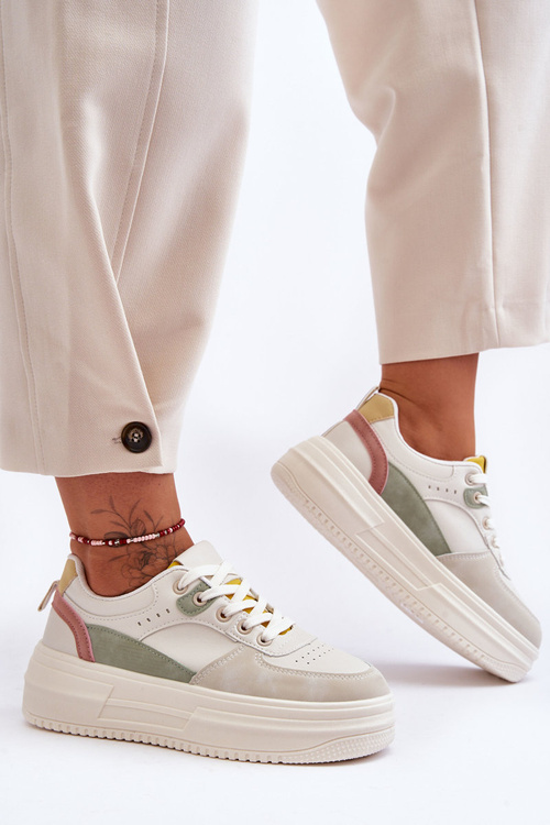 Dámské sportovní boty na masivní platformě vícebarevné Gemma