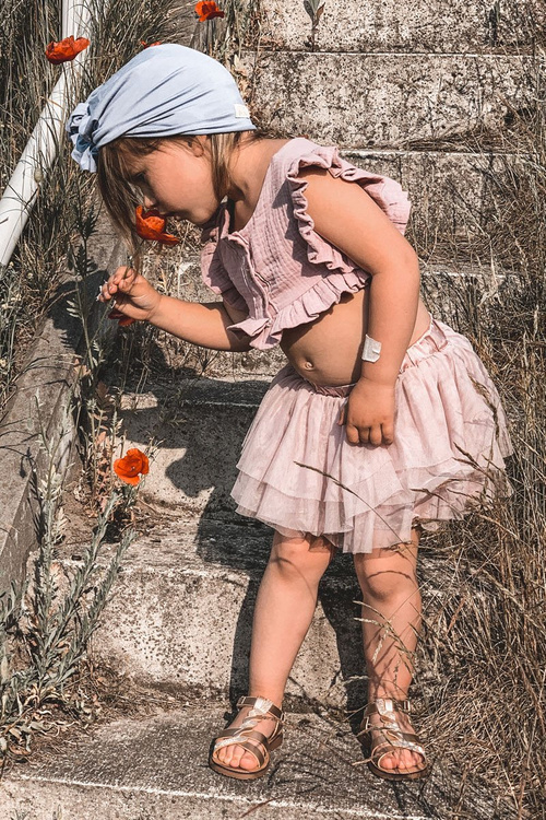 Dětské Sandály S Leskem Zlaté Batilda