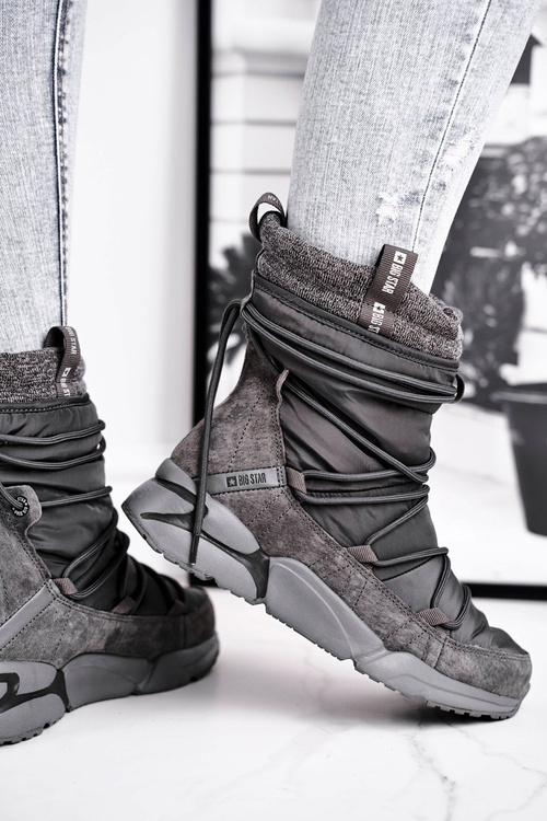 Dámské Sněhule Big Star Šedé GG274629