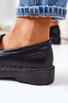 Kožené topánky Loafer Big Star II274100 Čierna