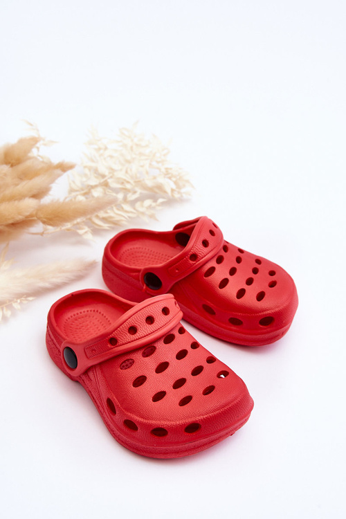 Dětské Nazouváky Pěnové Kroks Červené Lucas