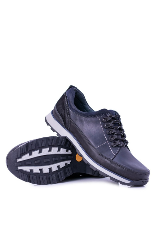 Pánske topánky Navy modré vonkajšie ivar2