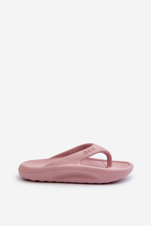 Dámské pěnové žabky Big Star NN274A650 Růžové