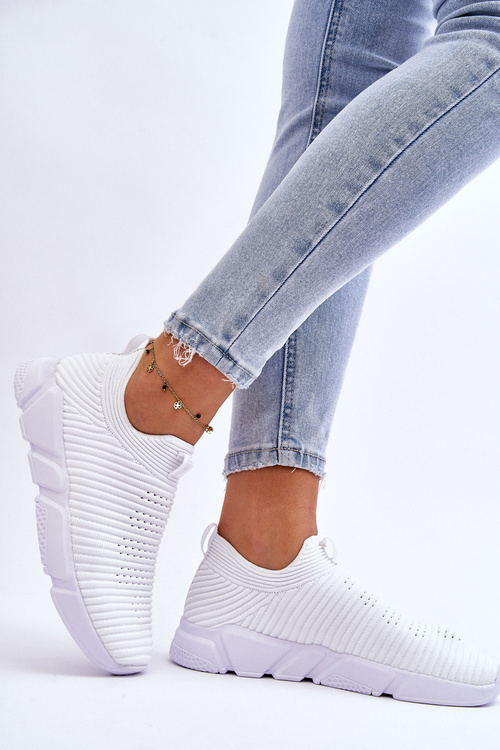 Dámské Tenisky Slip-on Big Star DD274460 Bile