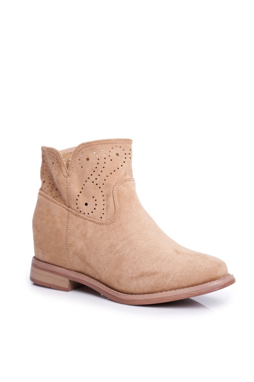 Dámske ploché topánky, plochá béžová raffe,