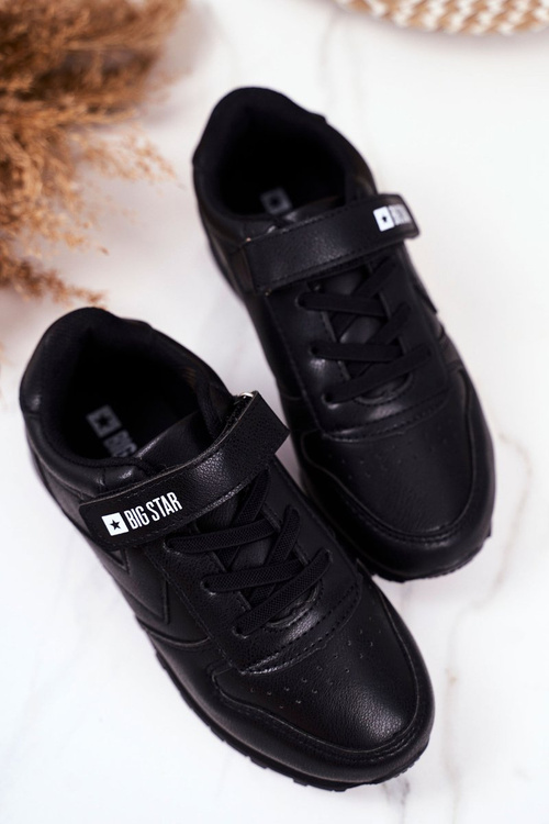 Dětská Sportovni Obuv Sneakers Big Star GG374059 Černé