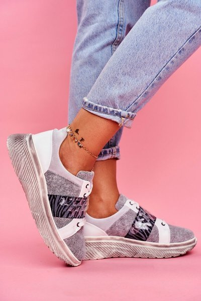 Dámská Sportovní Obuv kožená Sneakers Maciejka 04448-03