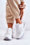 Dámské klasické sportovní boty na klínku bílé Advanced