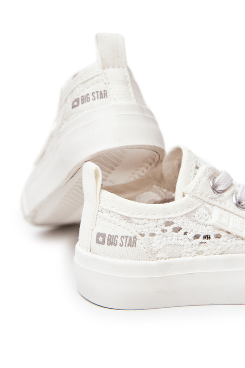 Prolamované Tenisky Big Star JJ374020 Bílé