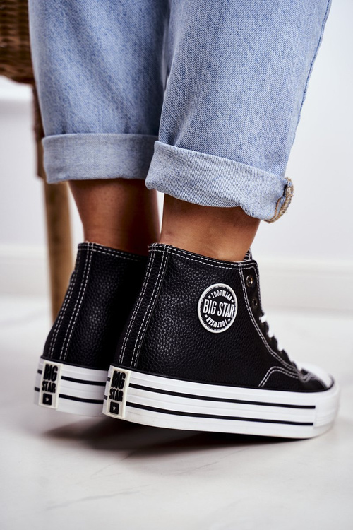 Dámska veľká hviezda Black GG274012 tenisky