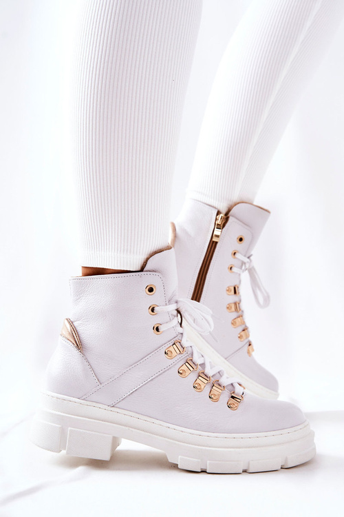 Kožené izolované topánky Bresscia