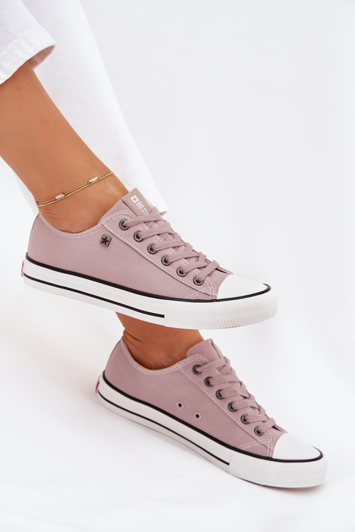 Dámske Nízke Tenisky Big Star DD274A233 Šedé