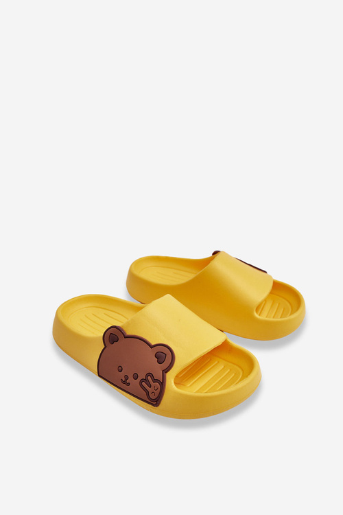 Lehké Pěnové crocs S Medvídkem Žlutá Todi