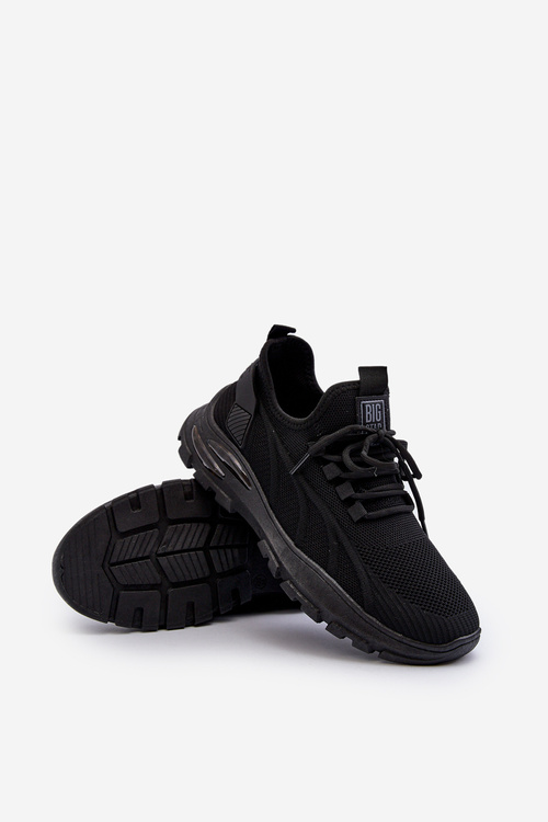 Pánske tenisky HI-POLY SYSTEM Big Star NN174467 Čierne