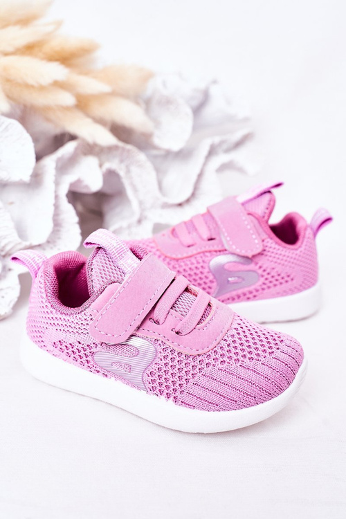 Dětské Sportovní Boty Tmavě Růžové Little Sportsman