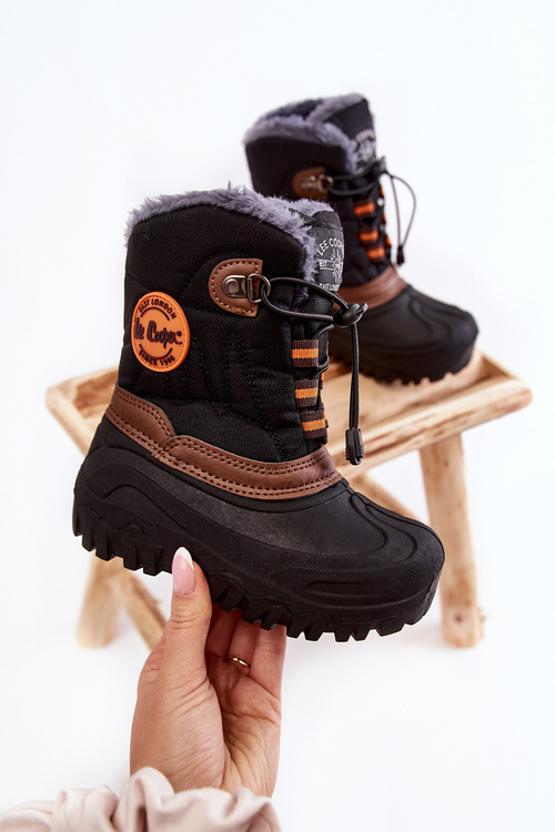 Dětské zimní sněhule Lee Cooper LCJ-21-44-0524 Černé