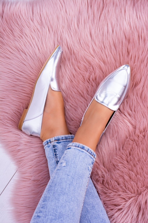 Strieborné zrkadlo Moccasins lu boo mireldo