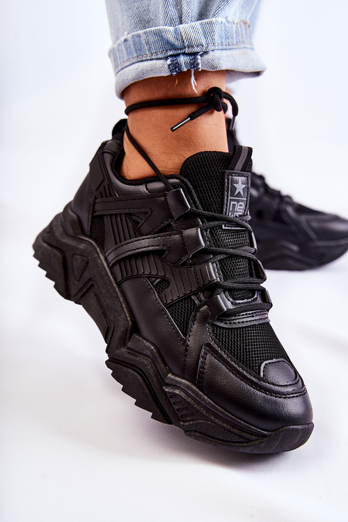 Dámske športové topánky tenisky čierny odcudzený