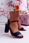 Dámske sandále Baloo Navy Blue Suedals Sandals