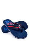 Pánske flip -flops Big Star FF174478 Navy Blue