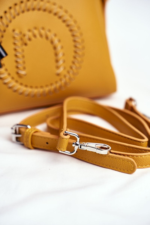 Nobo Dámska kabelka klasická horčica nbag-i4460-C002