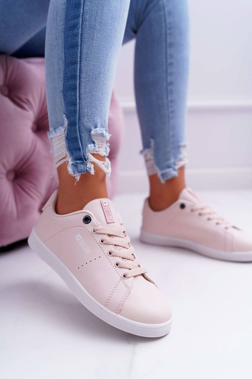 Dámske tenisky s veľkou hviezdou Pink DD274216