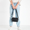 Veľká hviezda GG574159 Black Lame Bag