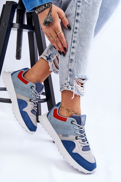 Dámské tenisky Big Star LL274421 Modrá