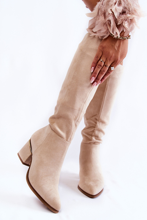 Suede Classic topánky na leyette svetlo béžovej béžovej