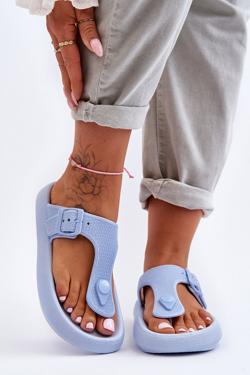 Dámské pěnové japonky modré Apolla