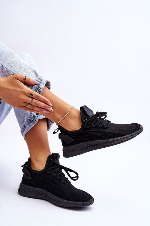 Dámske posuvné tenisky Big Star LL274711 čierna